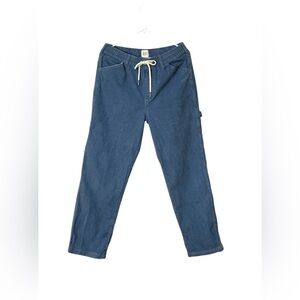 BDG Corduroy Light Blue Elastic Waist,Women’s Carpenter Pants,Size M